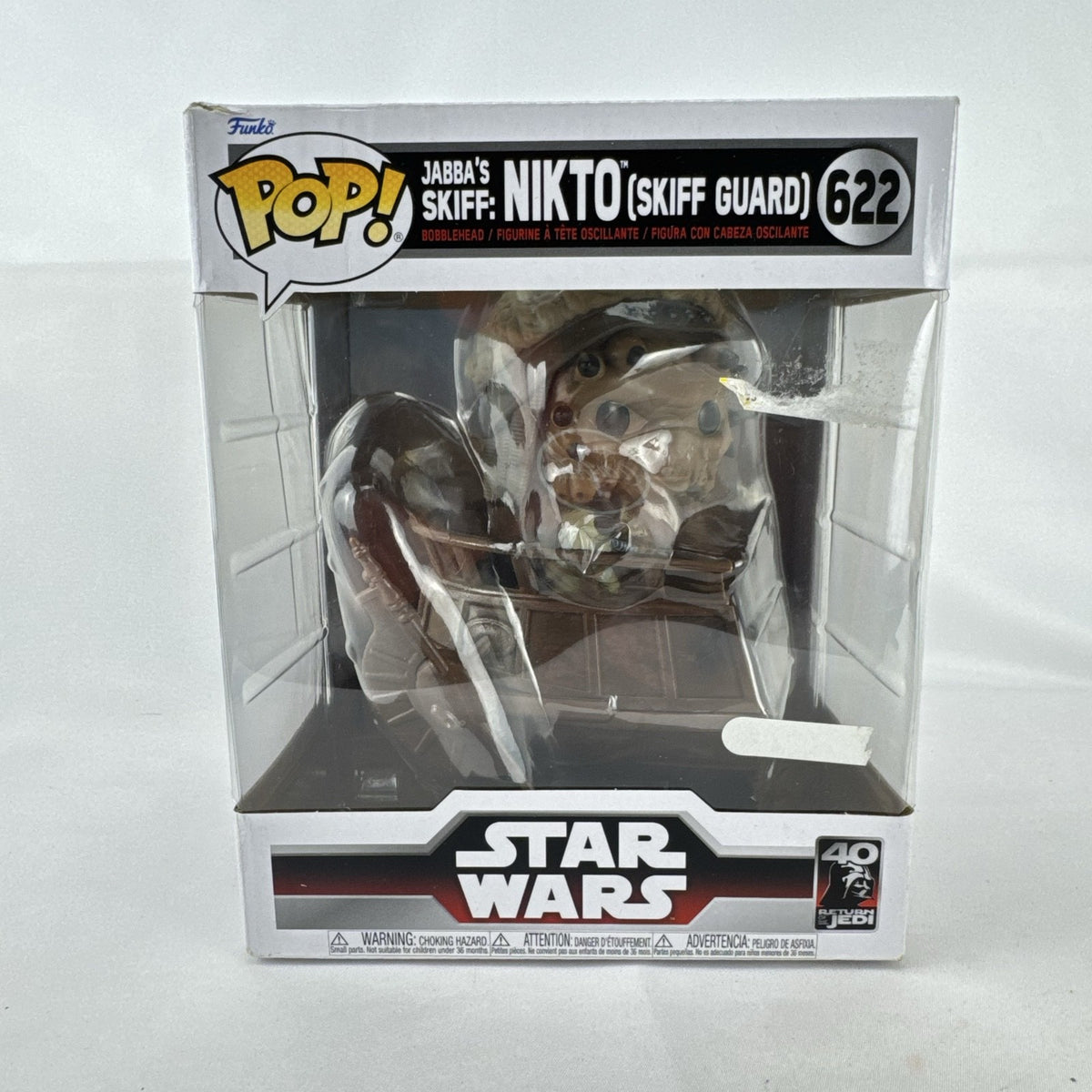 Funko Pop! Deluxe Nikto Skiff Guard #622 Star Wars Return of the Jedi vinyl figure in unopened box