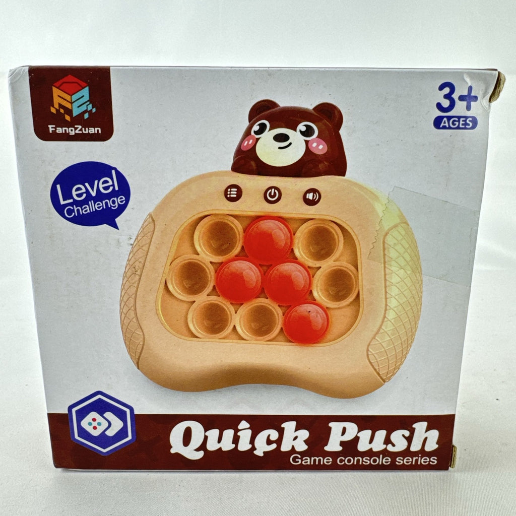 FangZuan duck electronic quick push handheld pop puzzle game in original retail box