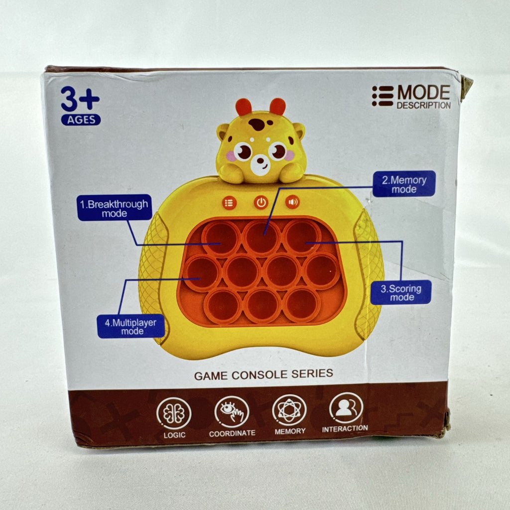 FangZuan duck electronic quick push handheld pop puzzle game in original retail box
