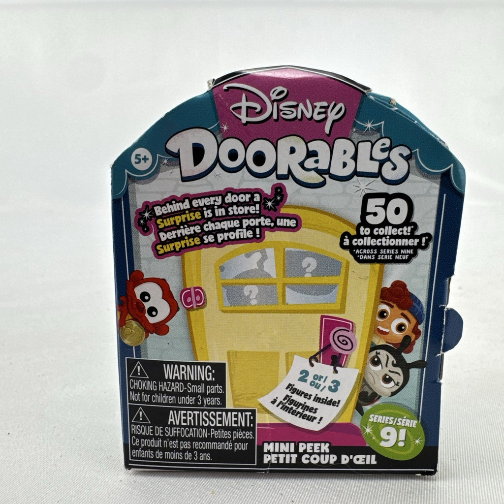 Sealed Disney Doorables Series 9 Mini Peek mystery blind box figure pack with batch code BI155.