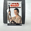 Factory-sealed 2017 Topps Star Wars Journey to The Last Jedi trading card pack featuring Rey wrapper artwork