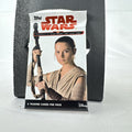 Factory-sealed 2017 Topps Journey to Star Wars: The Last Jedi 6-card trading card booster pack featuring Rey