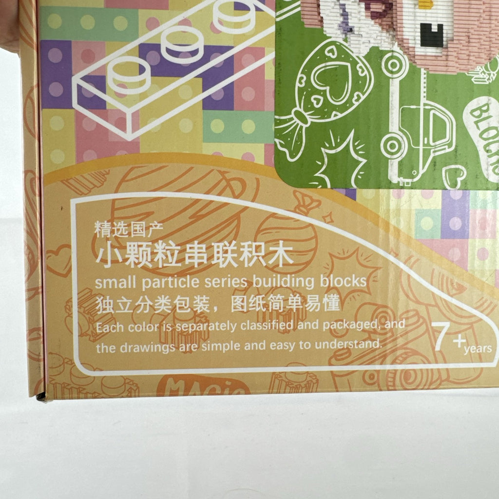 DUZ Magic Blocks Kuromi and My Melody 3D micro building brick set in original box