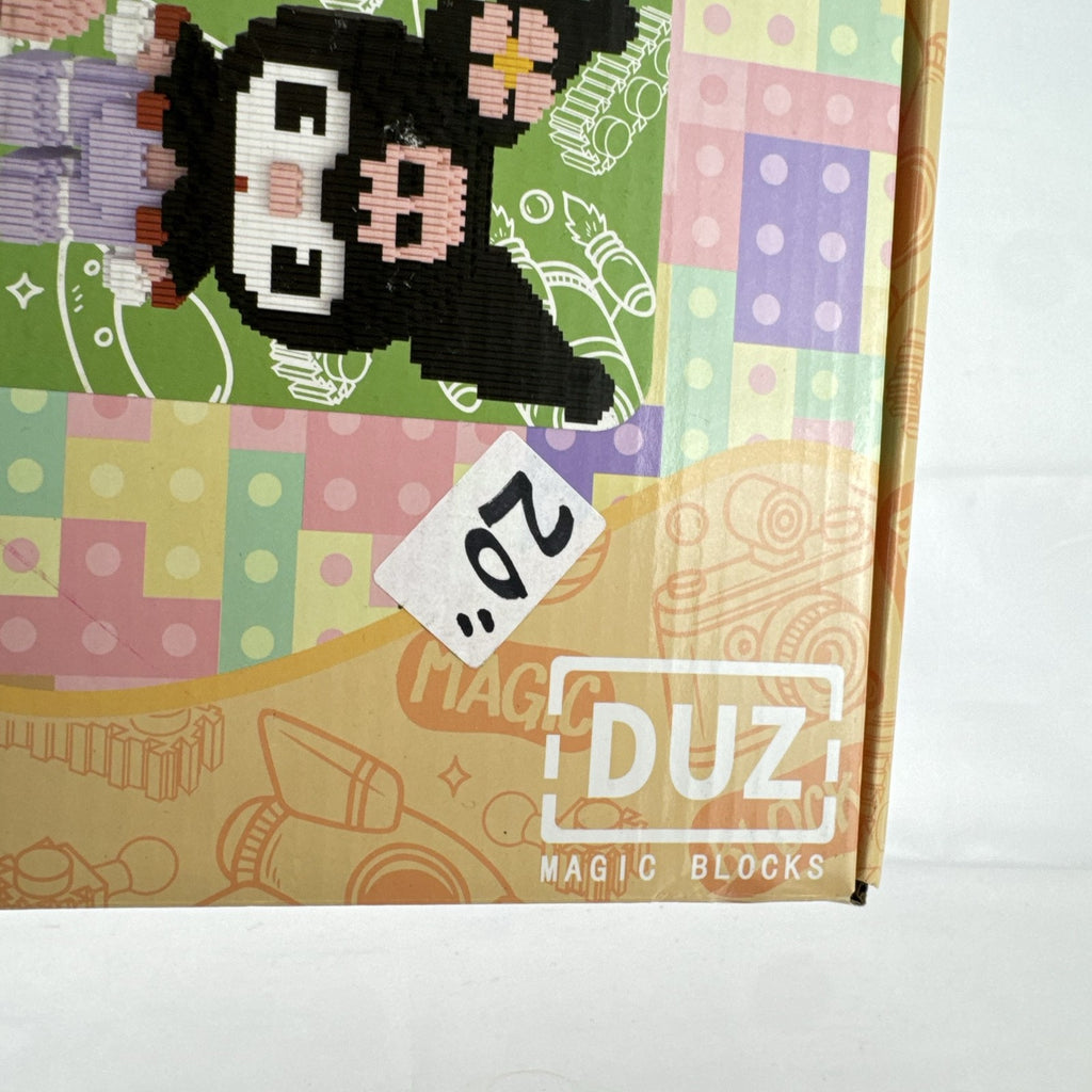 DUZ Magic Blocks Kuromi and My Melody 3D micro building brick set in original box