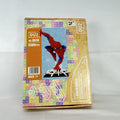 DUZ Spider-Man 3D figure building set box showing 3,380 micro interlocking blocks model 8610