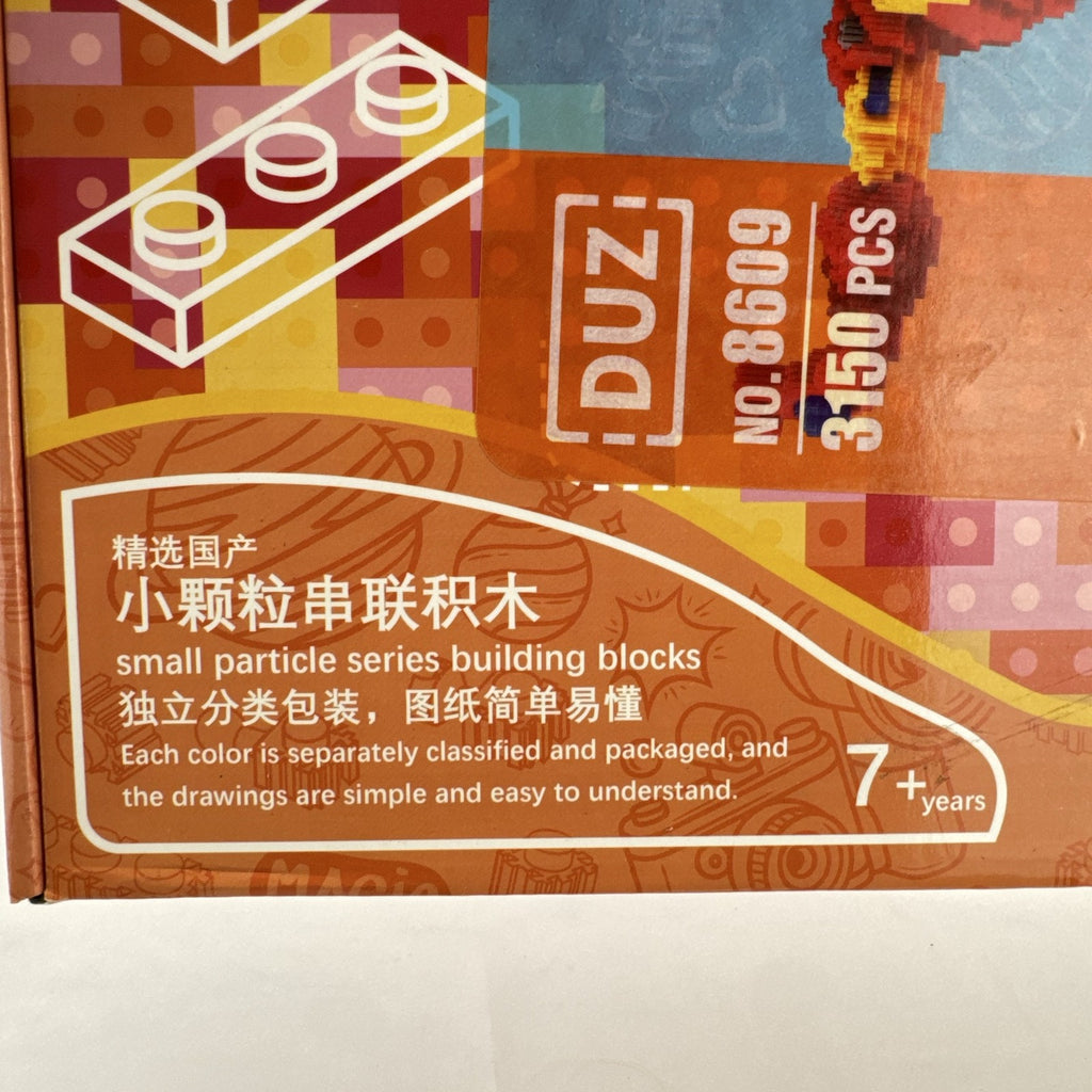 DUZ Magic Blocks Iron Man micro building brick figure set model 8609 in original box