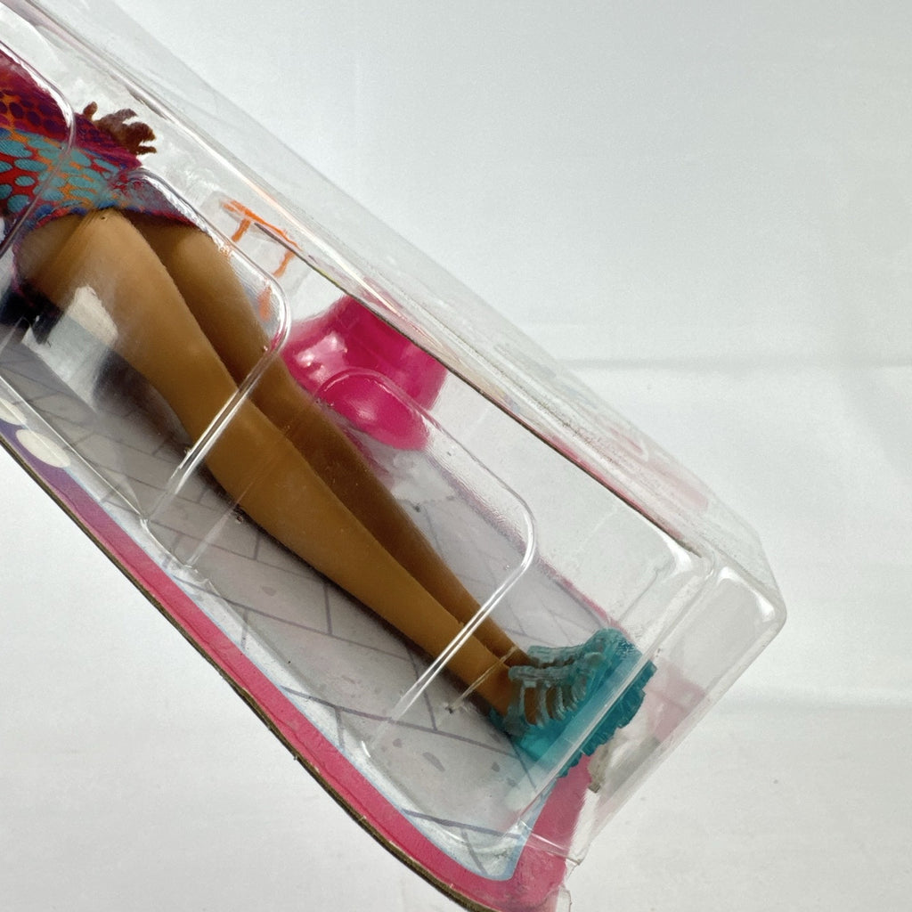 Mattel Barbie Pink Passport Italy travel doll in patterned sundress with pizza and gelato accessories