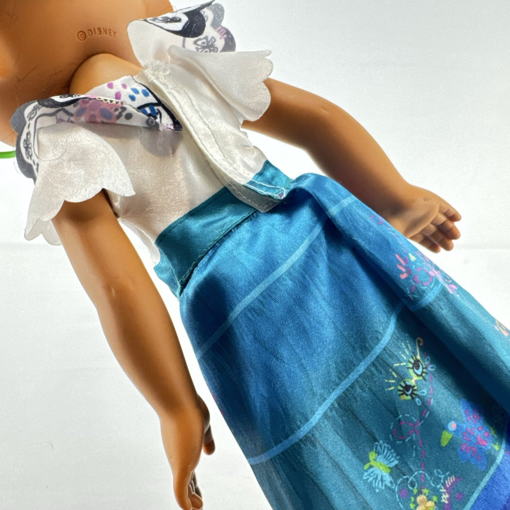 JAKKS Pacific Disney Encanto Mirabel Madrigal 14-inch doll with green glasses and patterned dress