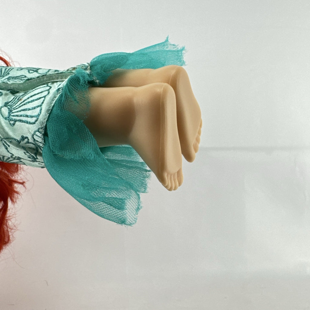 Disney Princess Ariel 13-inch vinyl toddler play doll wearing teal and purple mermaid dress