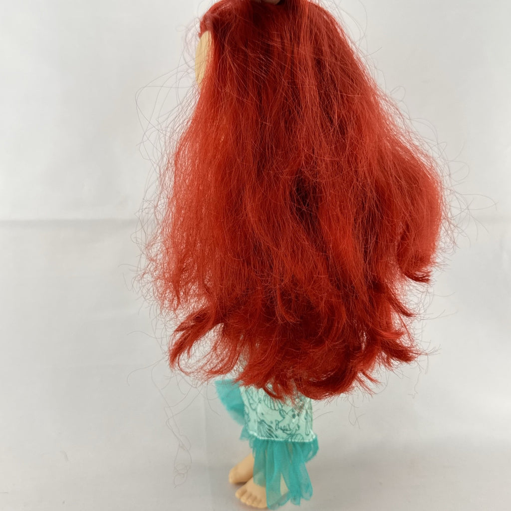 Disney Princess Ariel 13-inch vinyl toddler play doll wearing teal and purple mermaid dress