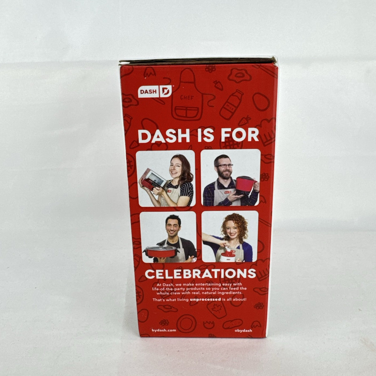 White Dash 4-inch mini waffle maker featuring an embossed Halloween spiderweb plate