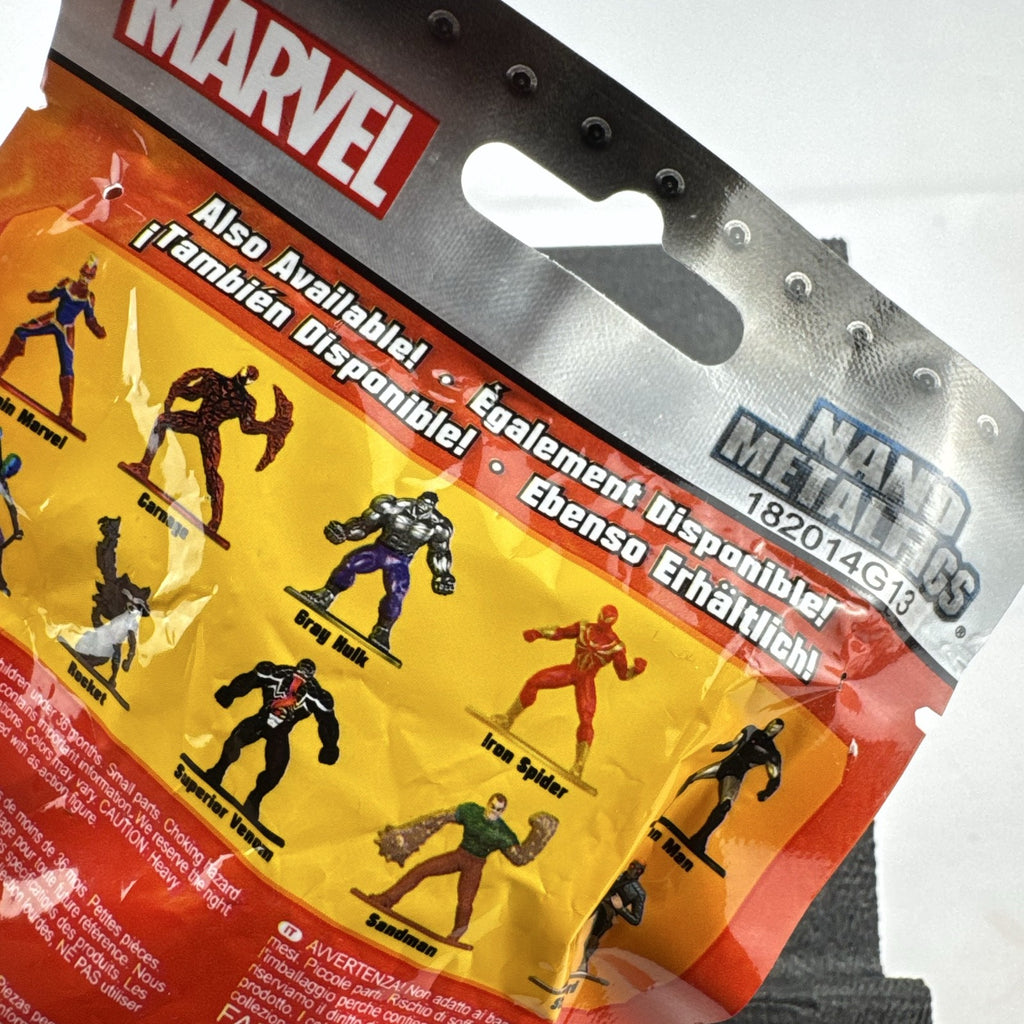 Sealed Jada Toys Marvel Nano Metalfigs 100% die-cast miniature figure blind bag mystery pack.