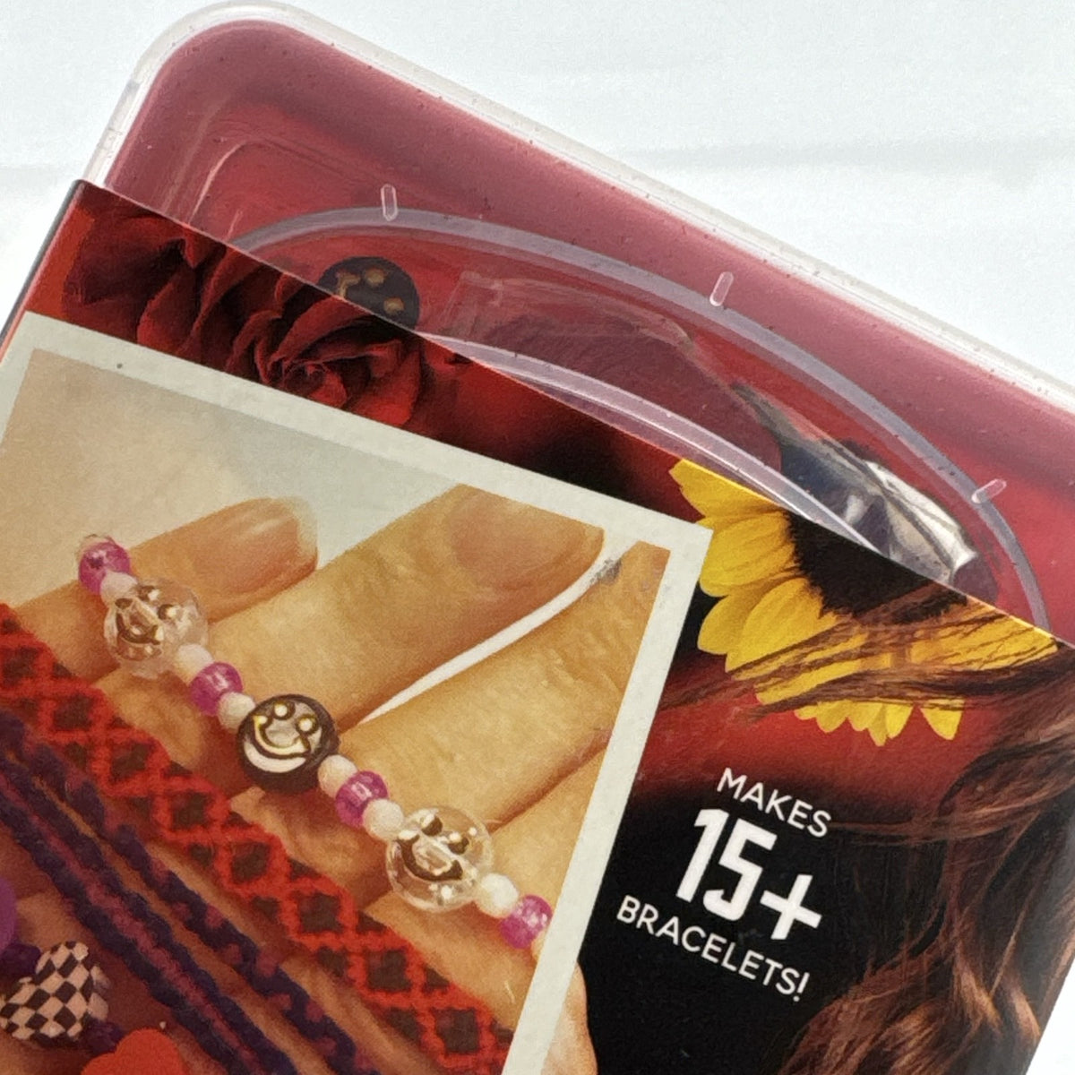 Horizon Group USA friendship bracelet craft kit in sealed plastic storage case