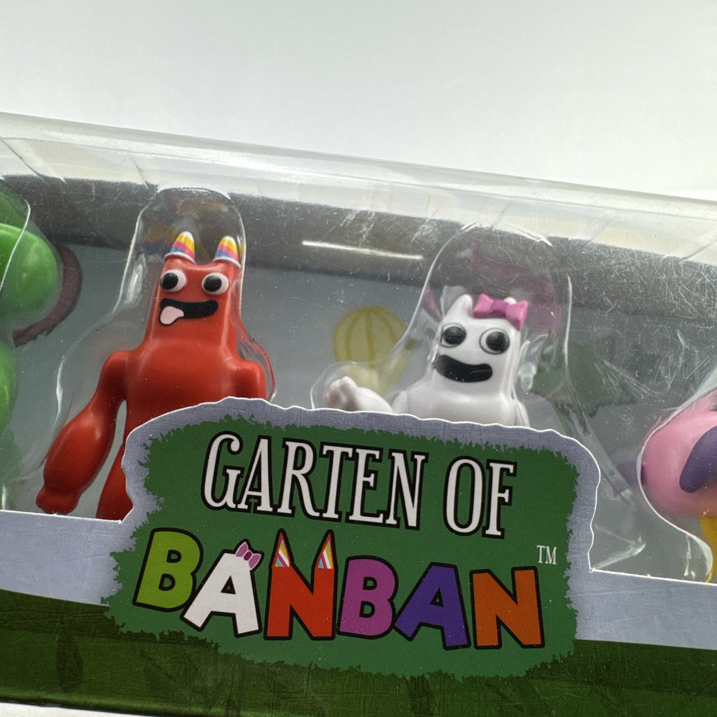 PhatMojo Garten of Banban Series 1 4-pack action figure set in original sealed box featuring Jumbo Josh