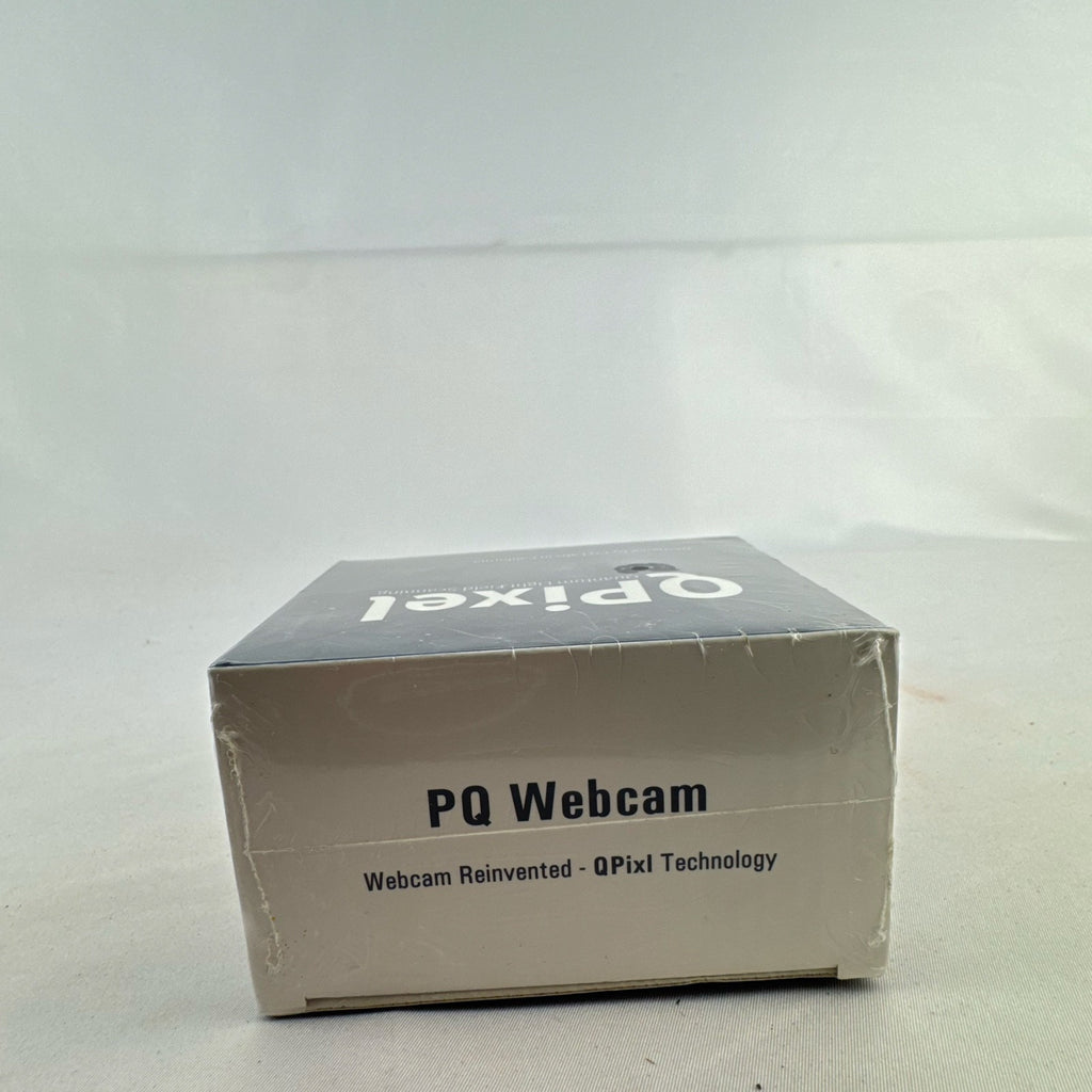 PQ Labs QPixel S9 clip-on desktop webcam in factory-sealed retail box