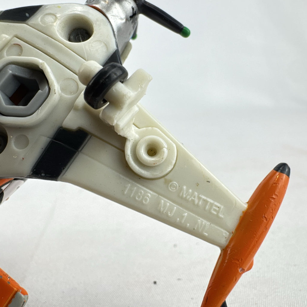 Mattel Disney Planes 1:55 scale diecast Dusty Crophopper toy airplane in Jolly Wrenches livery