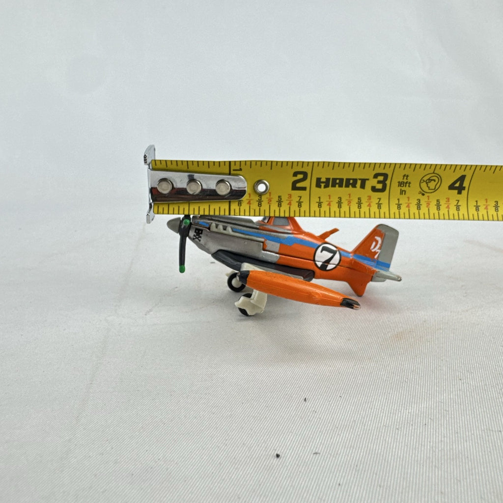 Mattel Disney Planes 1:55 scale diecast Dusty Crophopper toy airplane in Jolly Wrenches livery