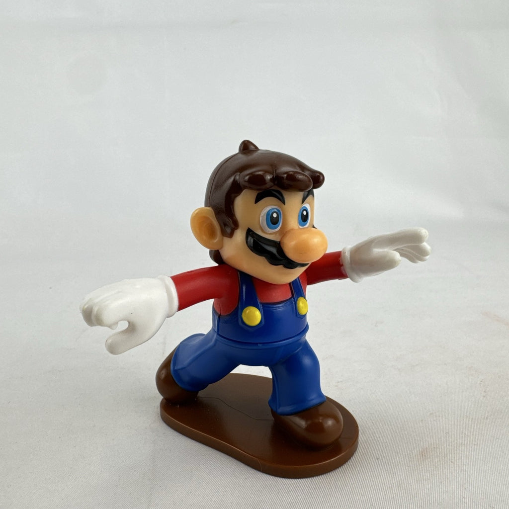 McDonald's Nintendo 2018 Super Mario Odyssey hatless Mario 3.5-inch plastic figure on brown base
