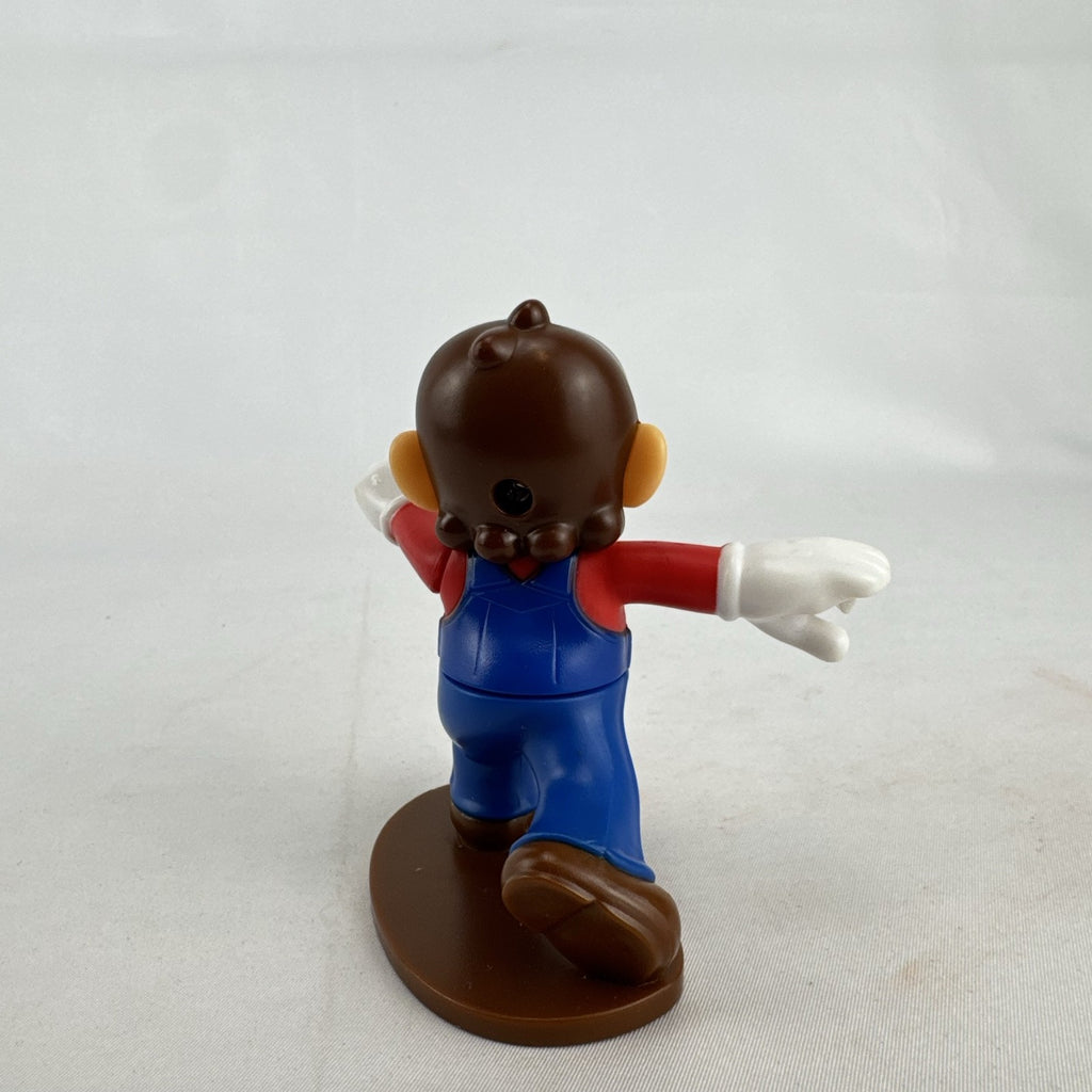 McDonald's Nintendo 2018 Super Mario Odyssey hatless Mario 3.5-inch plastic figure on brown base