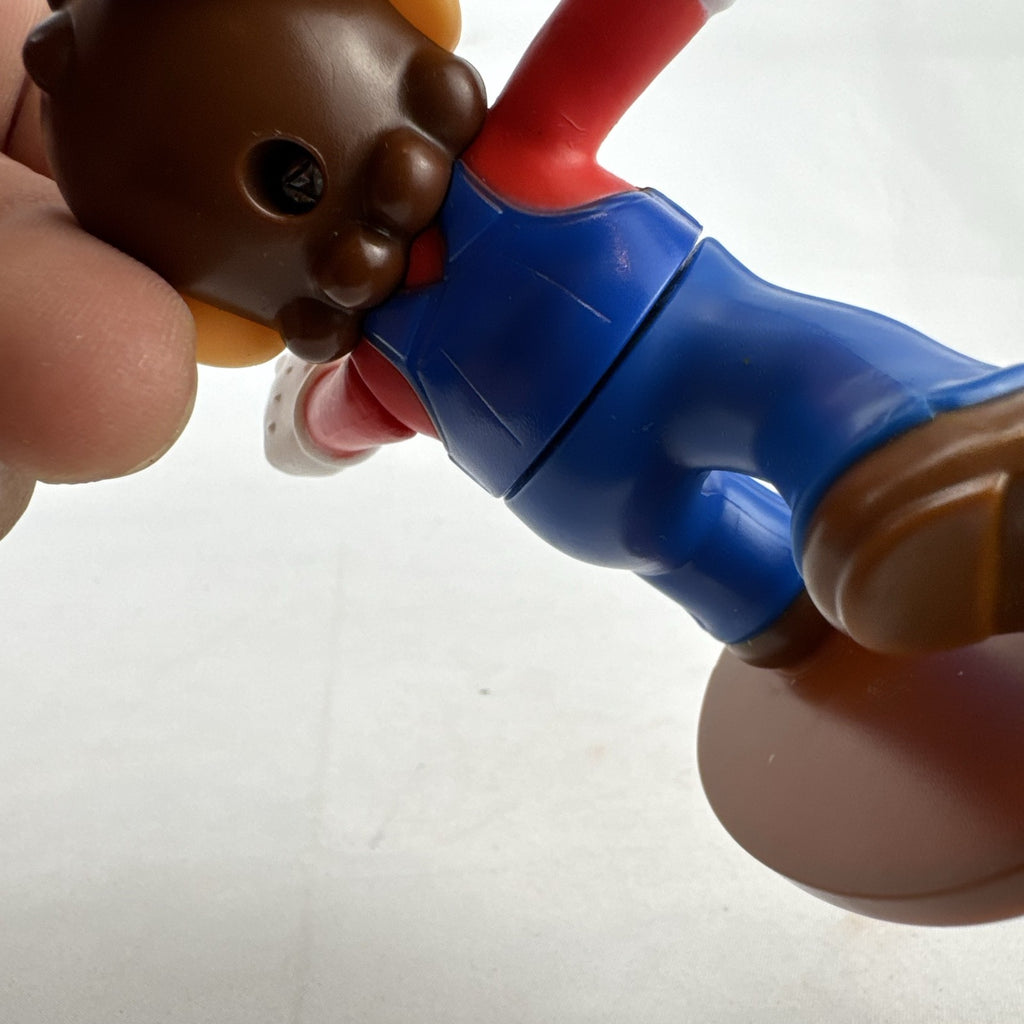 McDonald's Nintendo 2018 Super Mario Odyssey hatless Mario 3.5-inch plastic figure on brown base