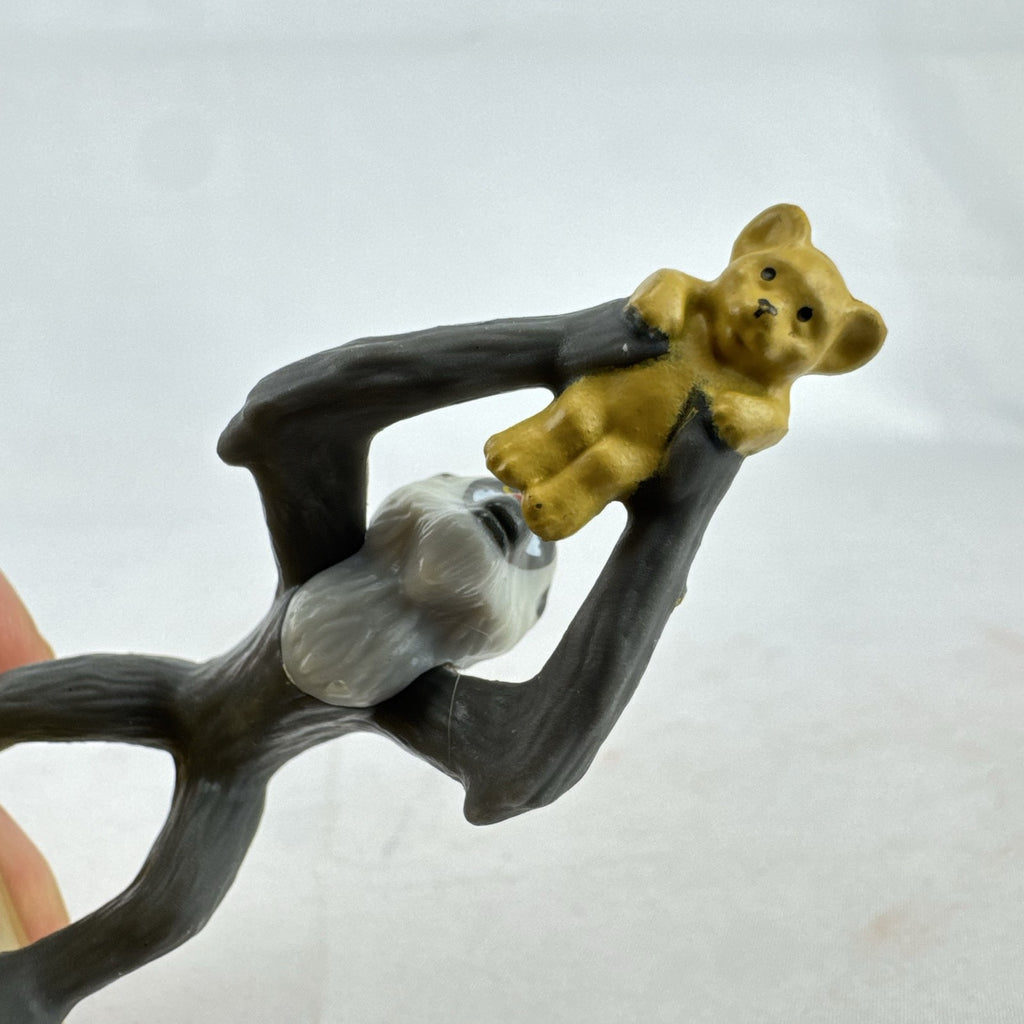 Disney Lion King 2019 McDonald's Happy Meal figure of Rafiki holding baby Simba atop Pride Rock