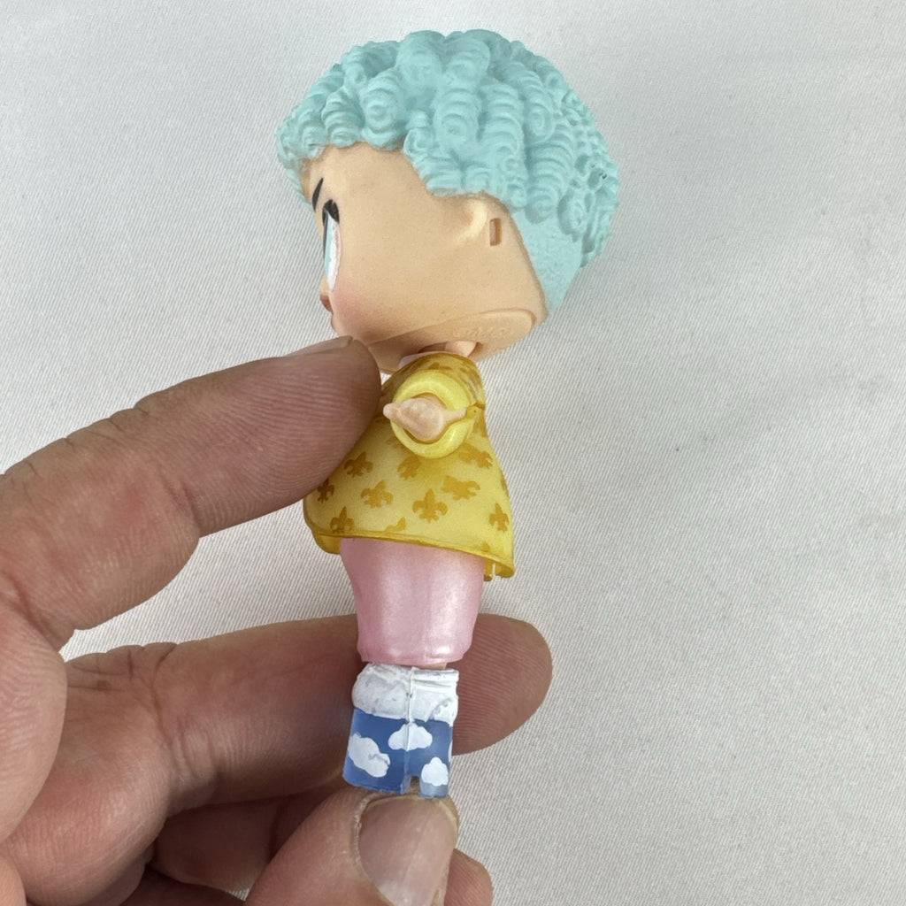MGA L.O.L. Surprise! Boys Series 1 His Royal Highness 3-inch doll with turquoise curls and gold jacket