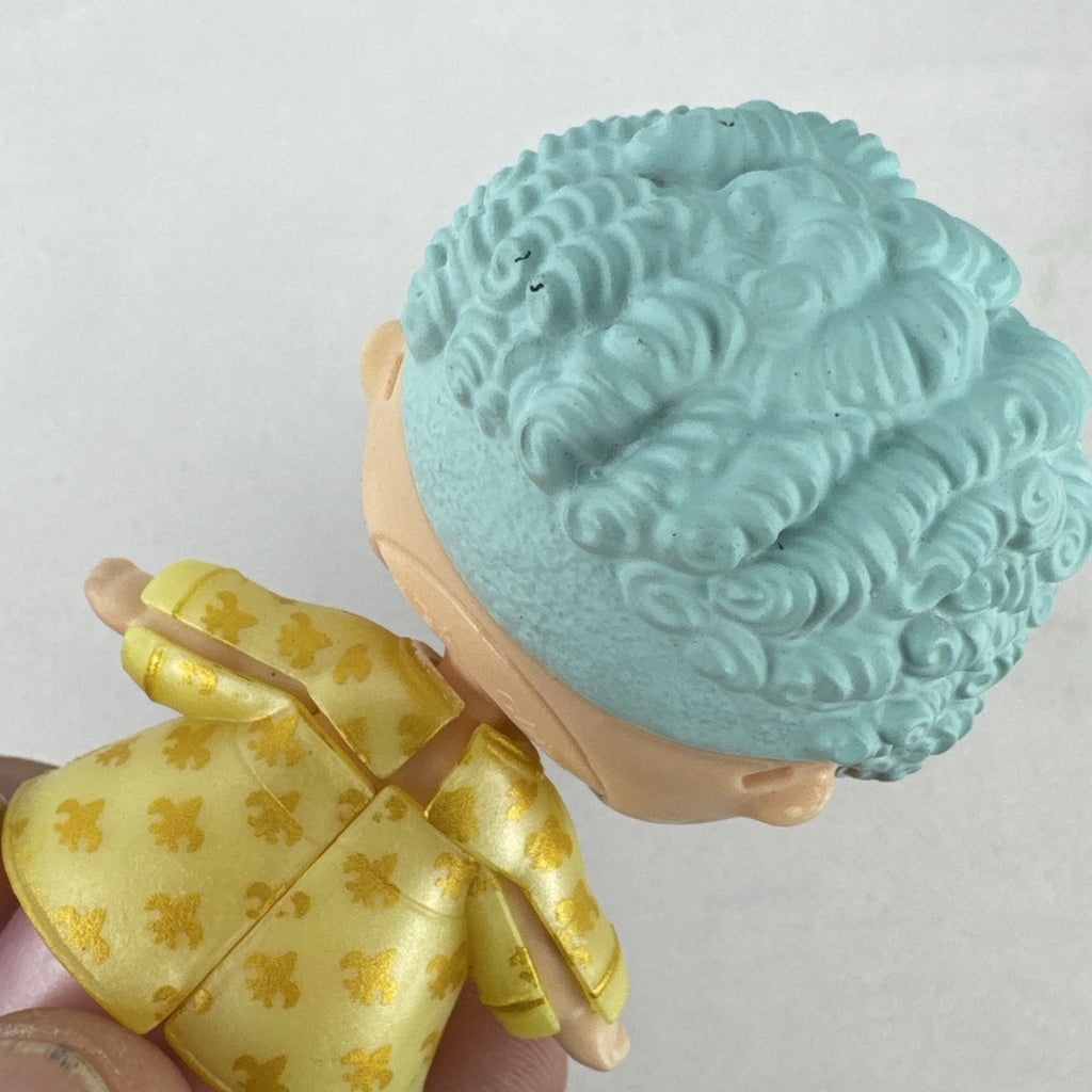 MGA L.O.L. Surprise! Boys Series 1 His Royal Highness 3-inch doll with turquoise curls and gold jacket