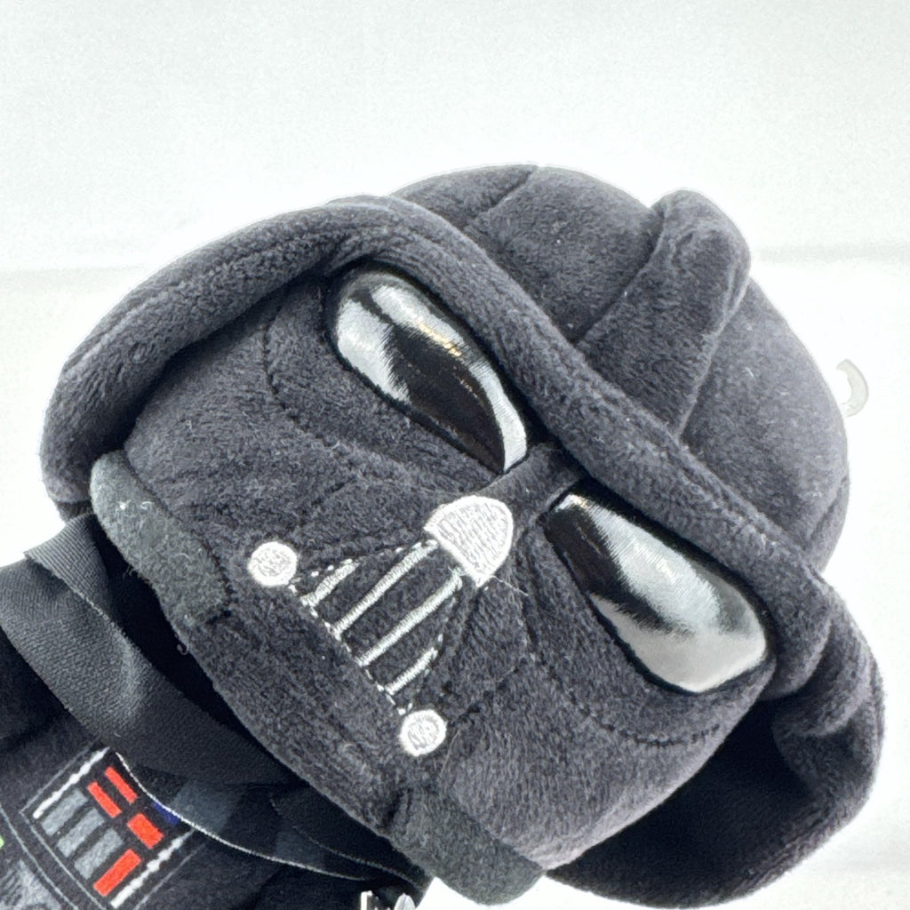 Mattel Disney Star Wars Darth Vader 8-inch plush figure with fabric cape and attached hang tag