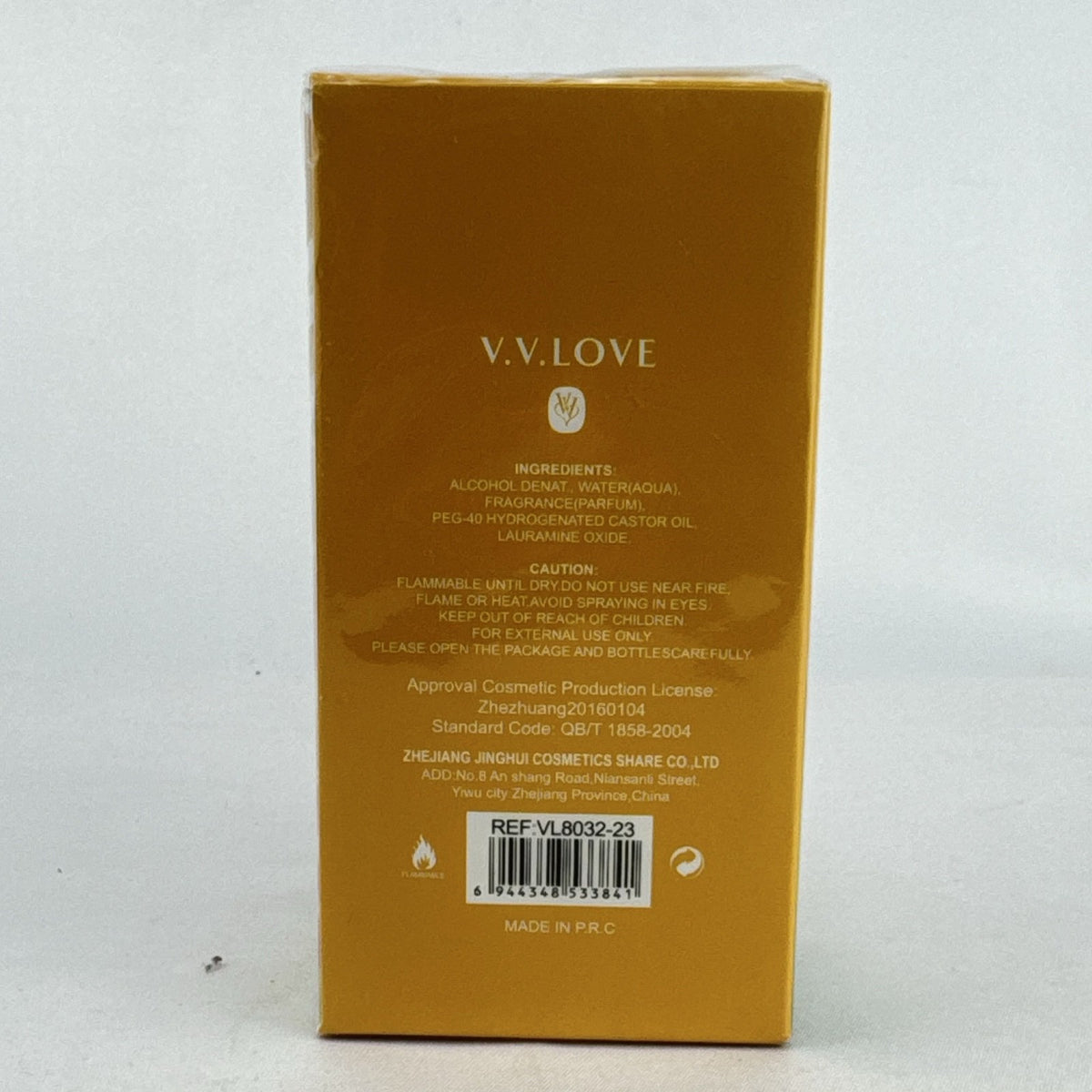 V.V.LOVE Purple Angela eau de toilette spray 1.7 oz box in sealed packaging with Rapunzel and unicorn motif