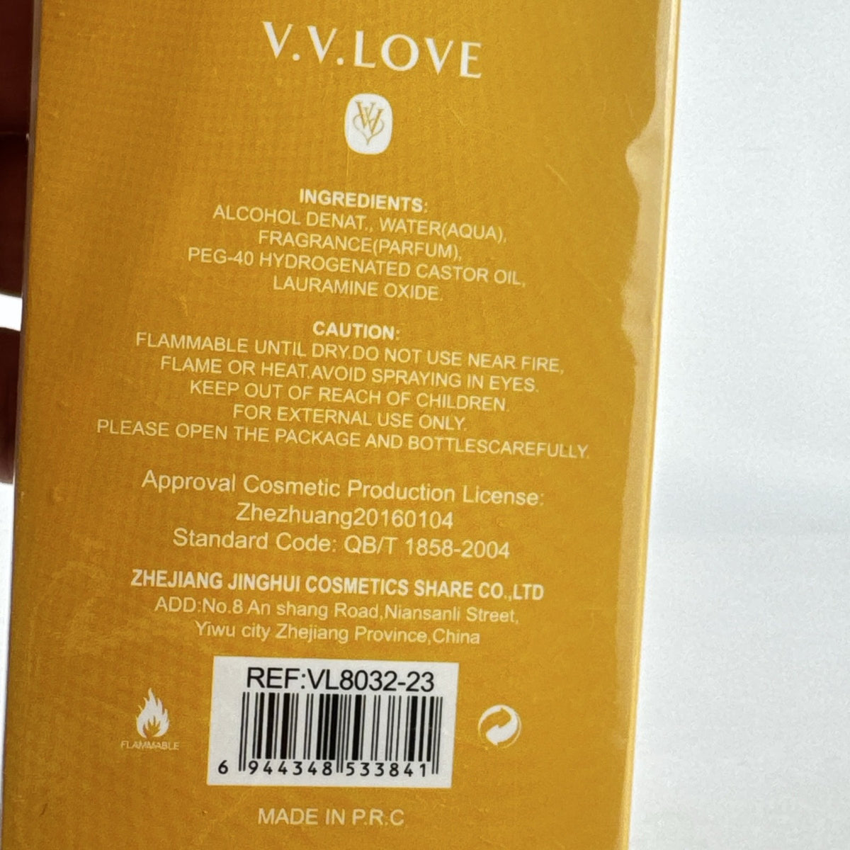 V.V.LOVE Purple Angela eau de toilette spray 1.7 oz box in sealed packaging with Rapunzel and unicorn motif