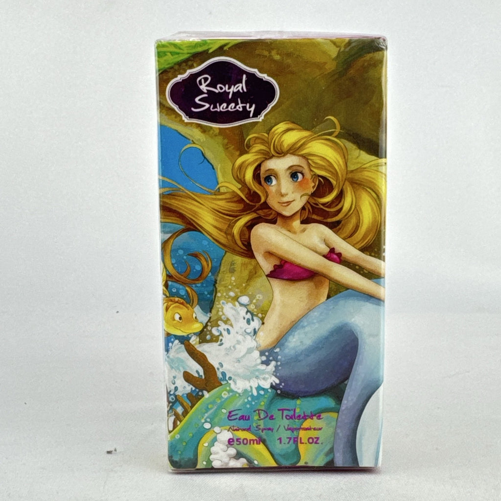 Factory-sealed box of V.V. LOVE Royal Sweety Eau de Toilette spray 50ml 1.7 oz featuring mermaid artwork