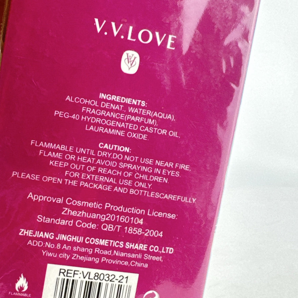 Factory-sealed box of V.V. LOVE Royal Sweety Eau de Toilette spray 50ml 1.7 oz featuring mermaid artwork