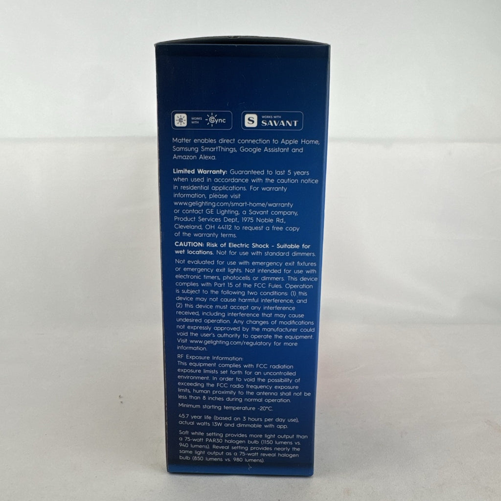 GE Cync Reveal HD+ 6-inch smart LED recessed downlight in original packaging
