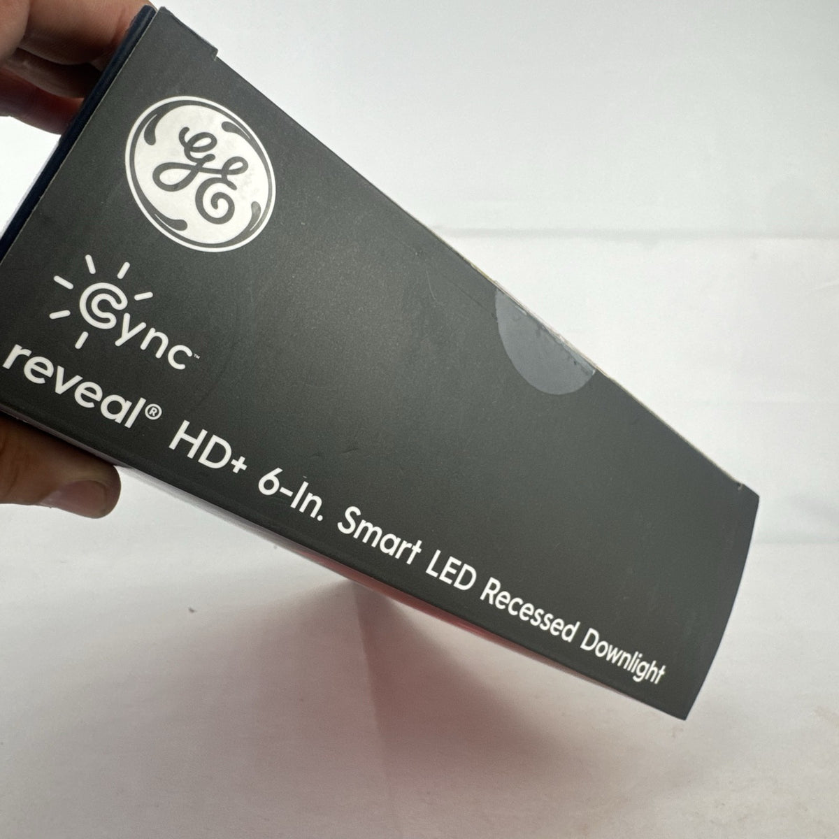 GE Cync Reveal HD+ 6-inch smart LED recessed downlight in original packaging