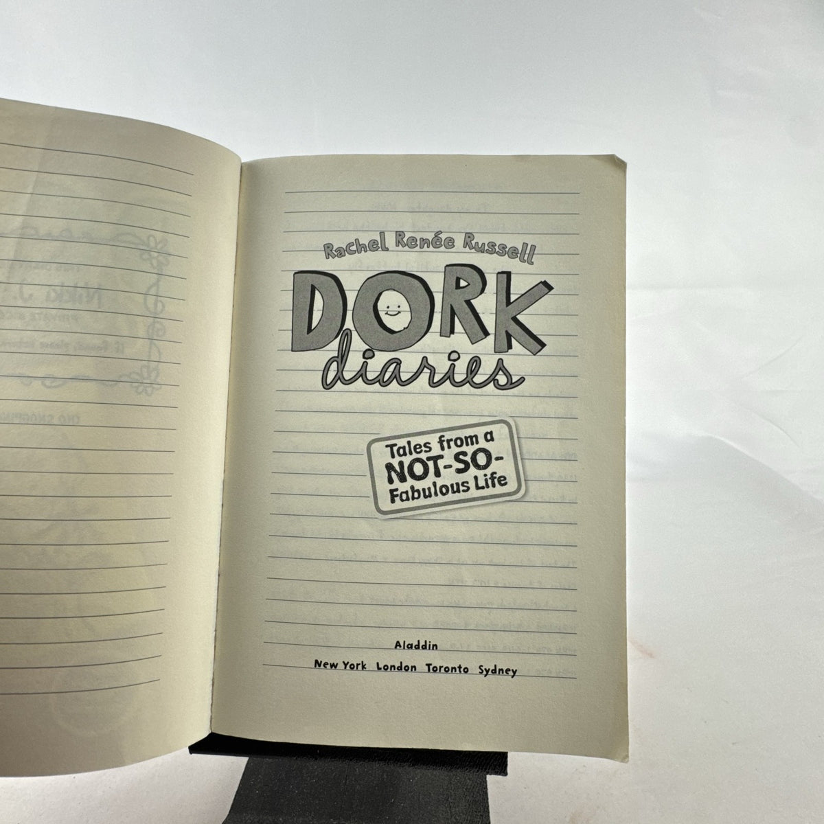 Dork Diaries Book 1 Tales from a Not-So-Fabulous Life paperback by Rachel Renée Russell