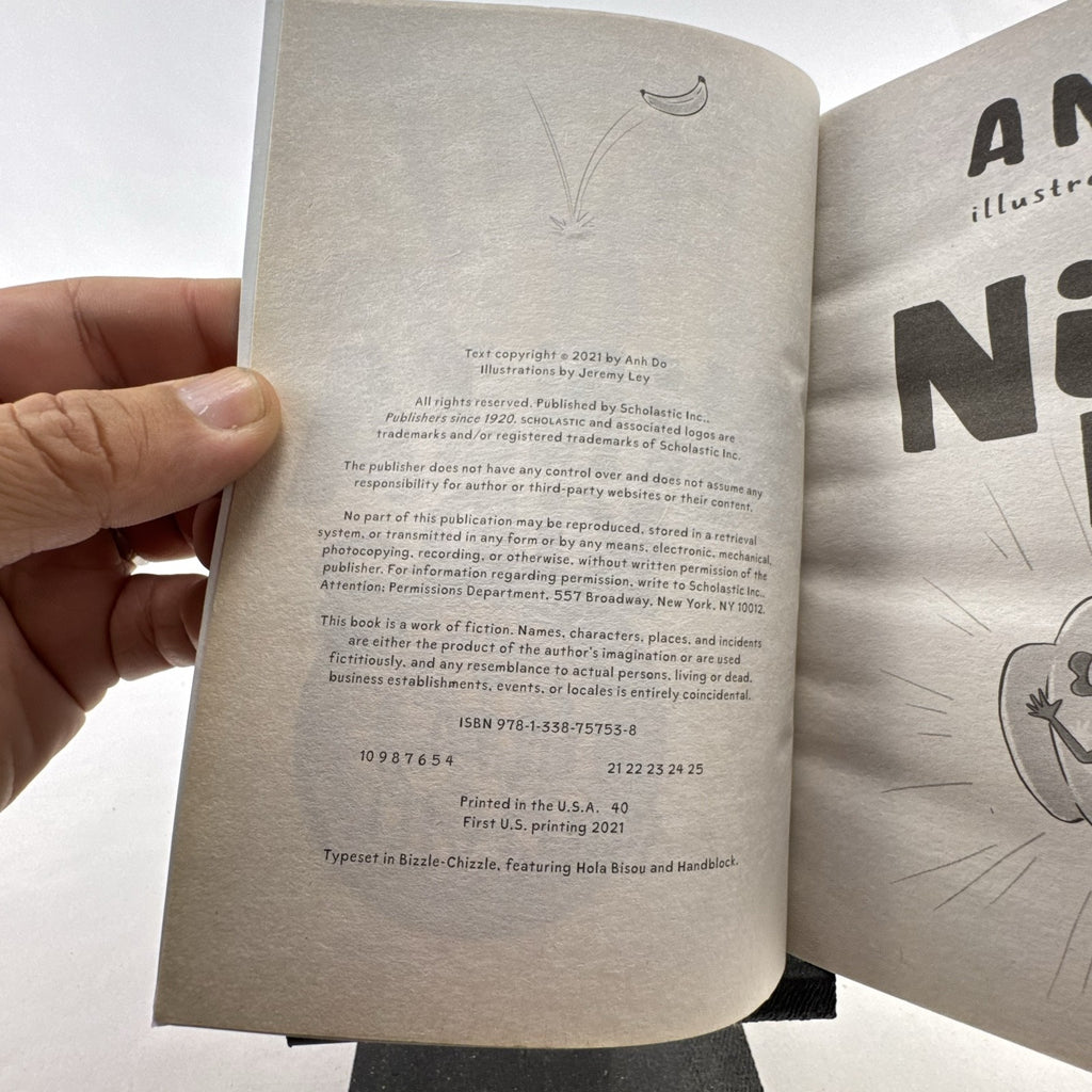 Front cover of Ninja Kid 3: Ninja Switch! paperback chapter book by Anh Do, published by Scholastic.