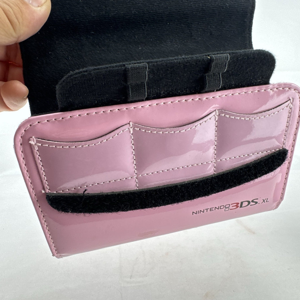 RDS Industries Hello Kitty Nintendo 3DS XL folio travel case in glossy pink patent vinyl