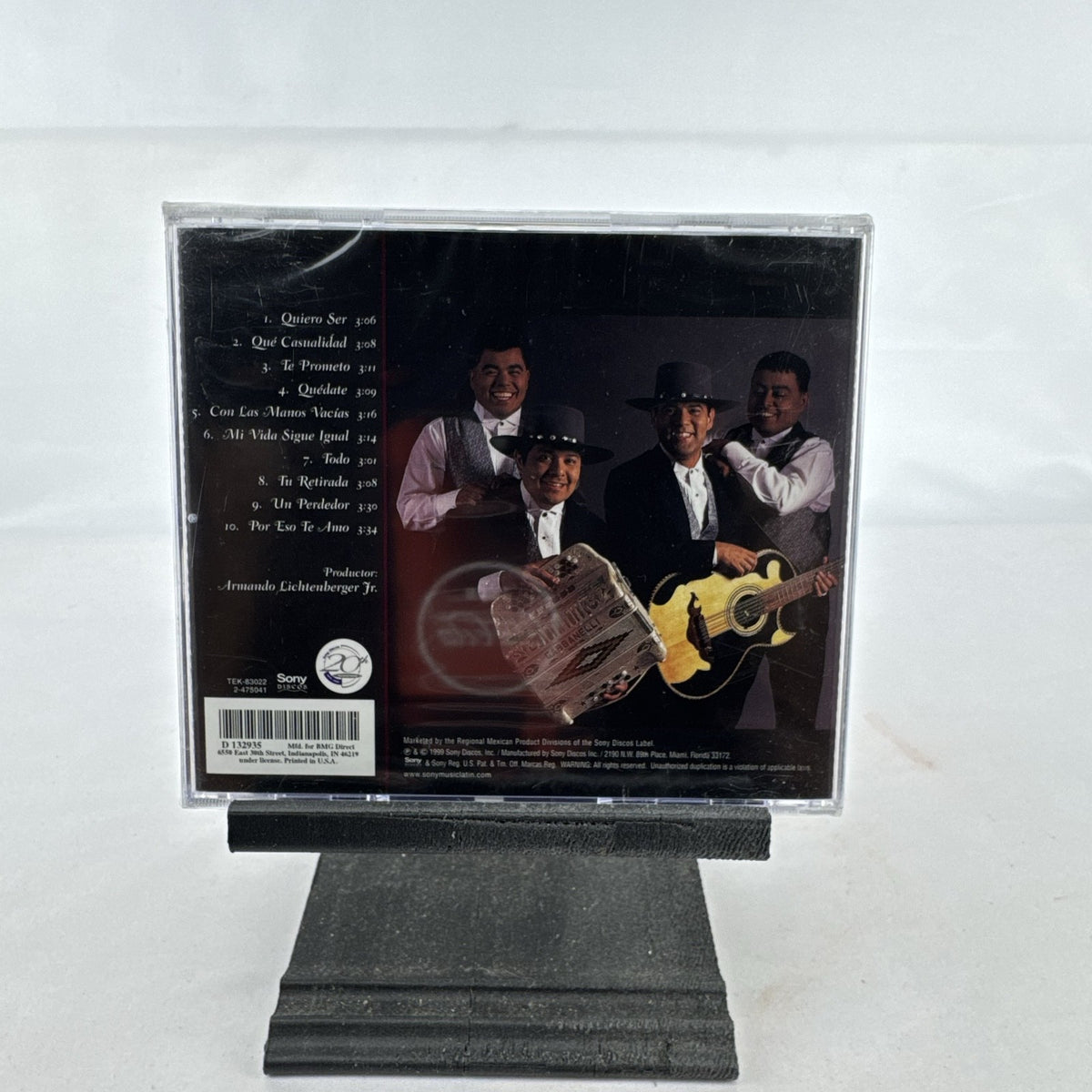 Los Palominos Por Eso Te Amo 1999 Latin Tejano CD album in factory sealed jewel case