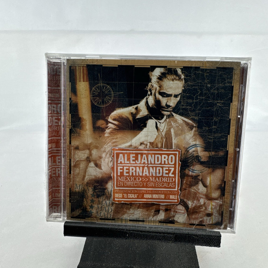 Brand new sealed Alejandro Fernández México - Madrid: En Directo Y Sin Escalas live album CD
