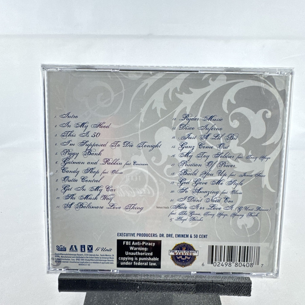 Factory sealed 50 Cent The Massacre explicit version audio CD in original jewel case