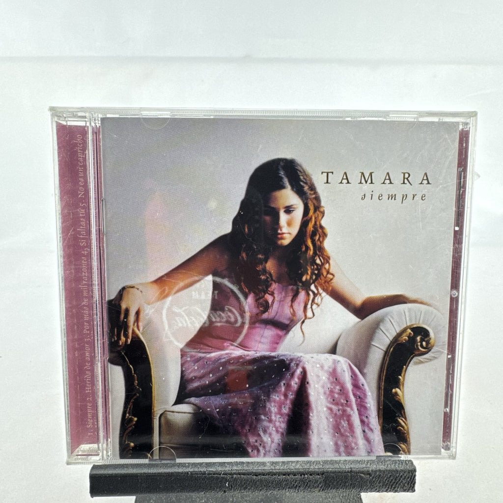 Factory sealed Tamara Siempre 2002 Latin bolero CD album jewel case