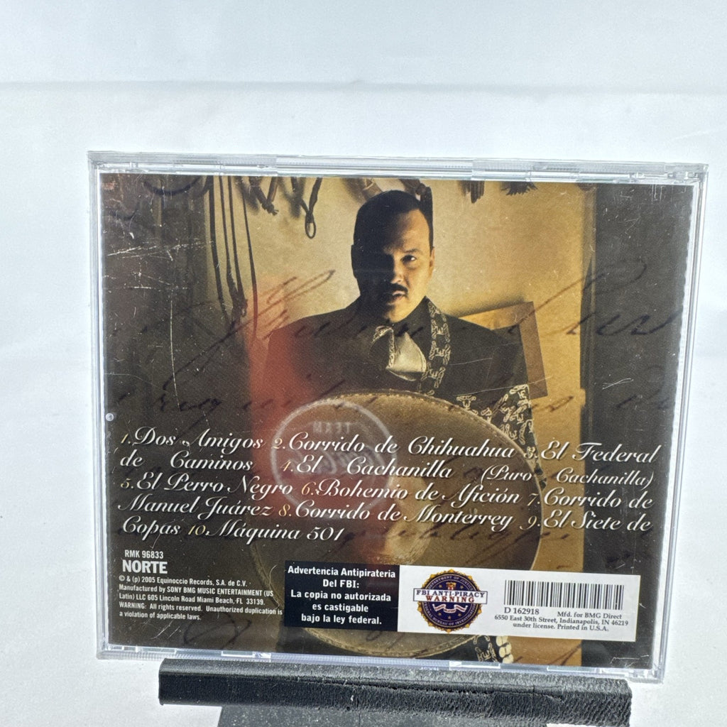 Sealed Pepe Aguilar Historias De Mi Tierra 2005 Latin ranchera music CD in jewel case