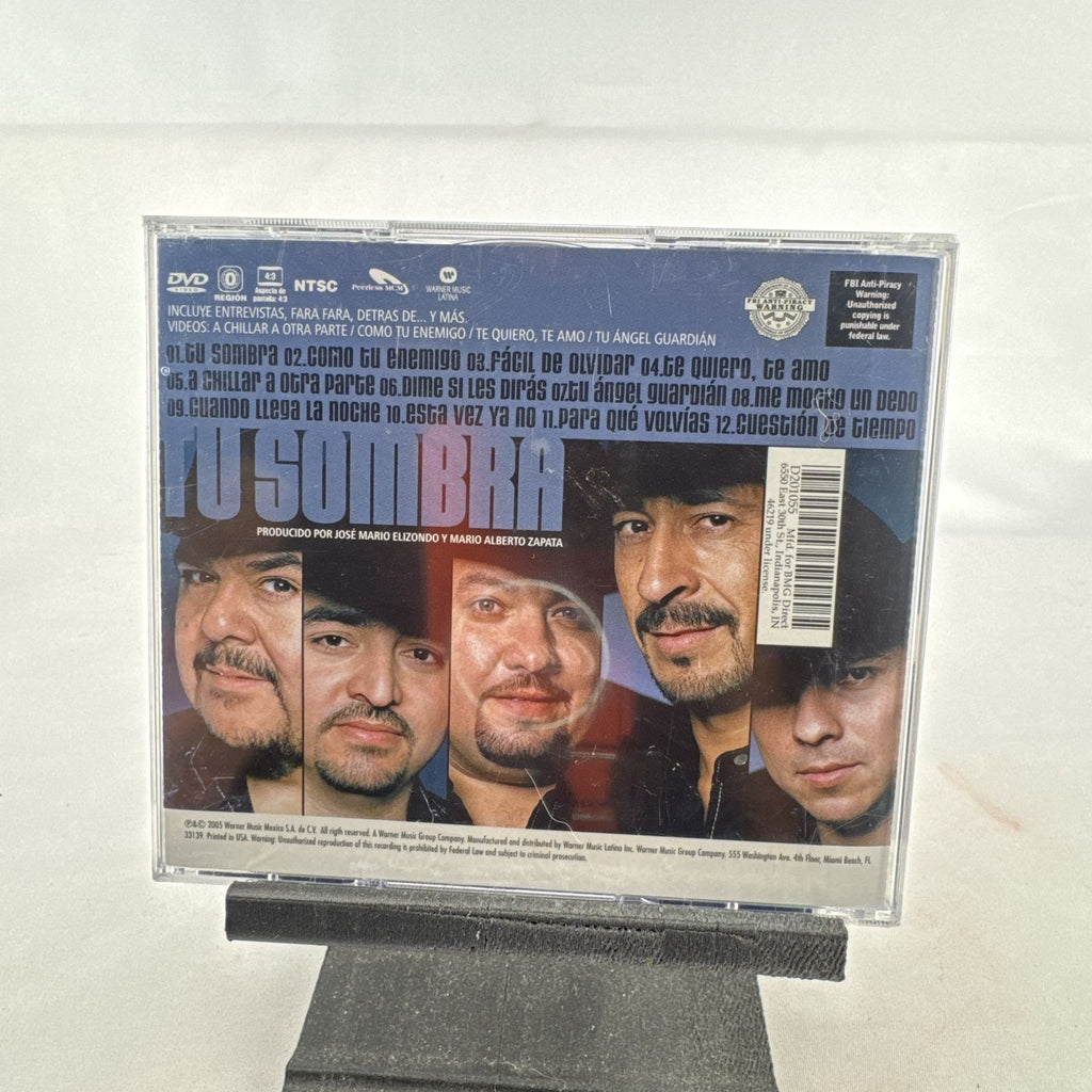 Grupo Pesado Tu Sombra CD and DVD set factory sealed in original jewel case packaging