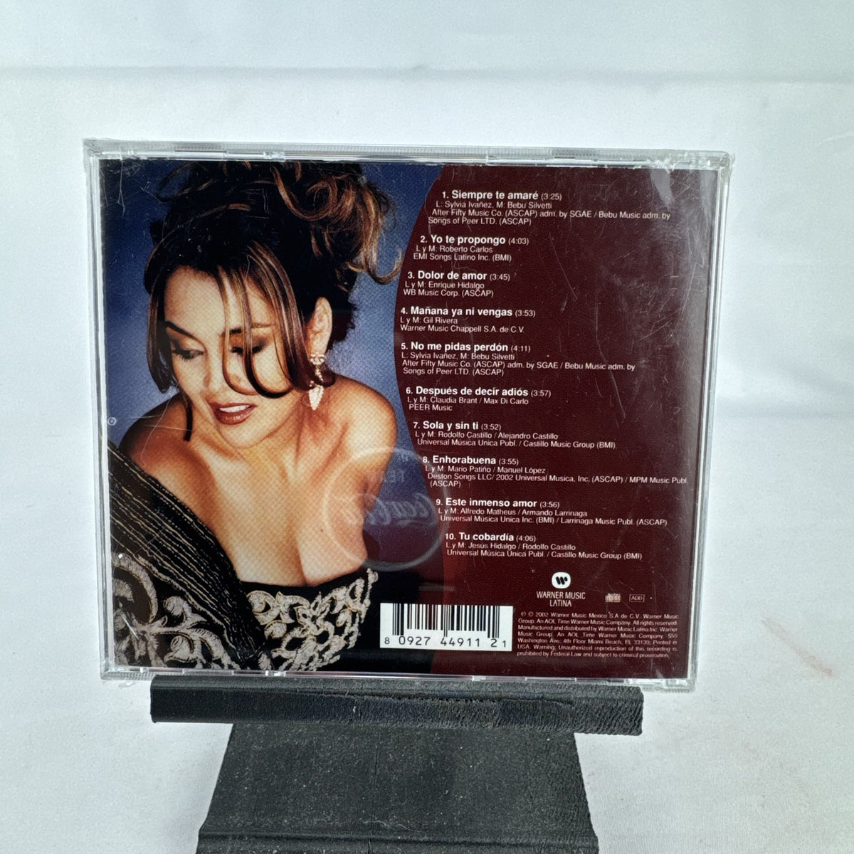Factory sealed Aida Cuevas Enhorabuena 2002 Latin ranchera CD in original jewel case.