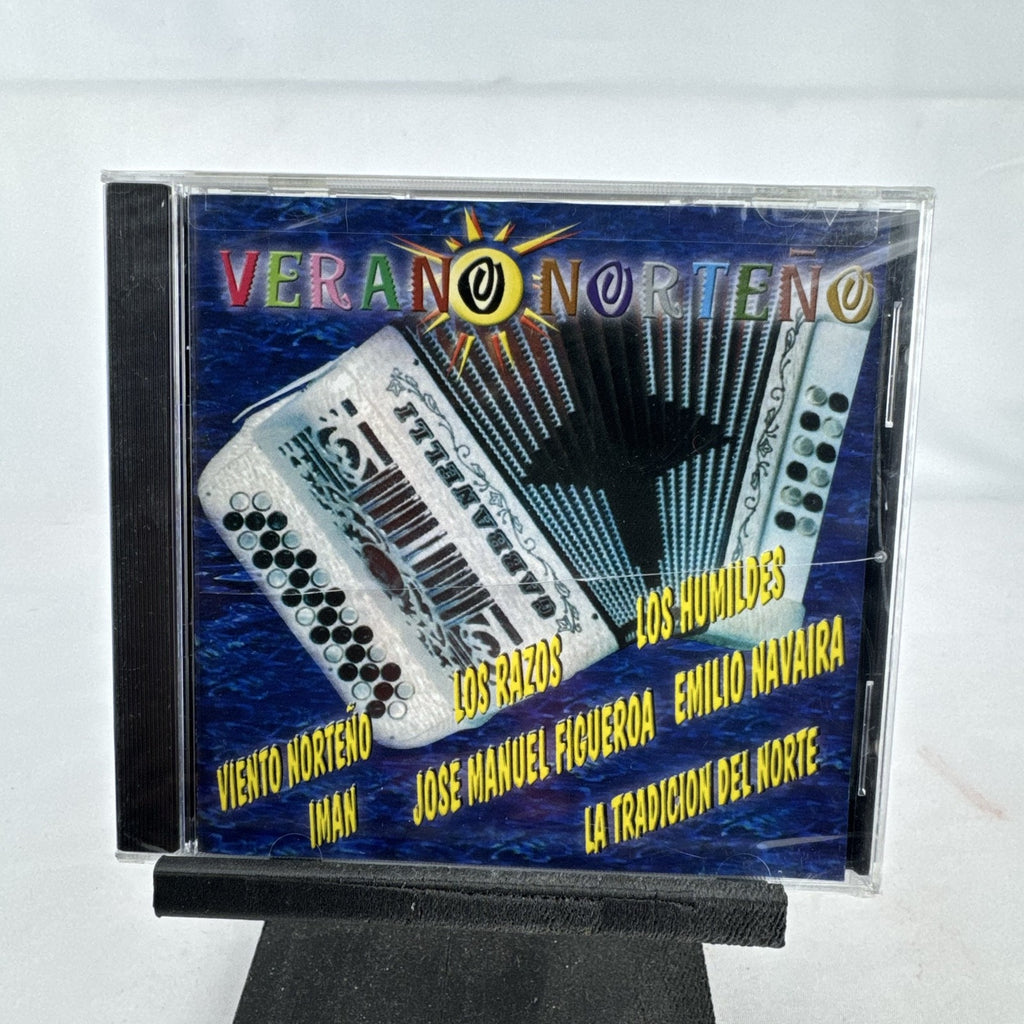 Factory sealed Verano Norteño 2001 Latin CD compilation album featuring Various Artists in original shrink wrap
