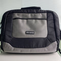 Targus DVD301-10 padded tech shoulder bag in black and gray nylon with strap
