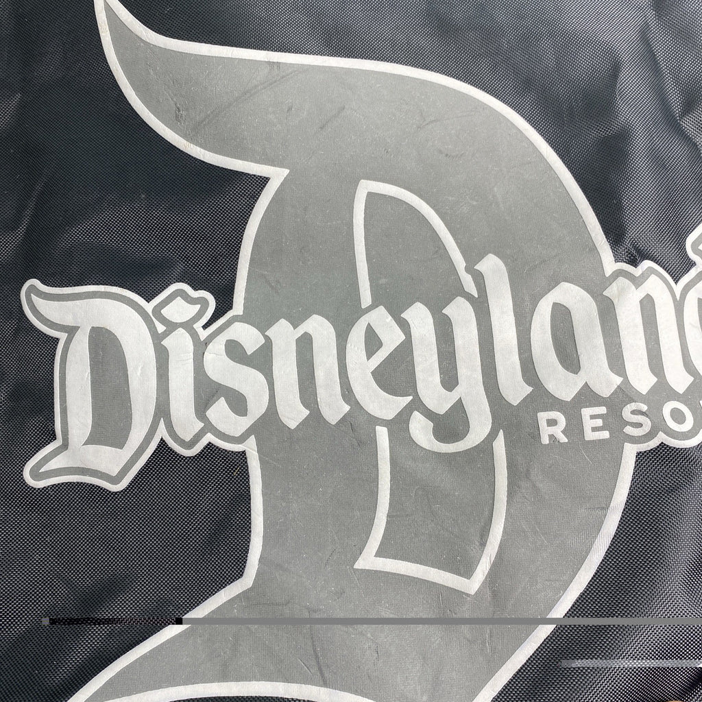 Disney Disneyland Resort 60th Diamond Celebration Annual Passholder black drawstring backpack with red piping