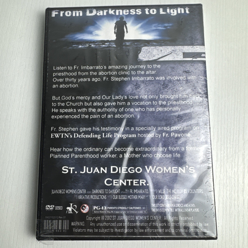 Four brand new, factory-sealed Christian Faith DVDs including Growing a Strong Marriage and From Darkness to Light.