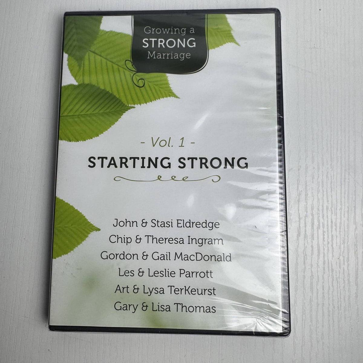 Four brand new, factory-sealed Christian Faith DVDs including Growing a Strong Marriage and From Darkness to Light.