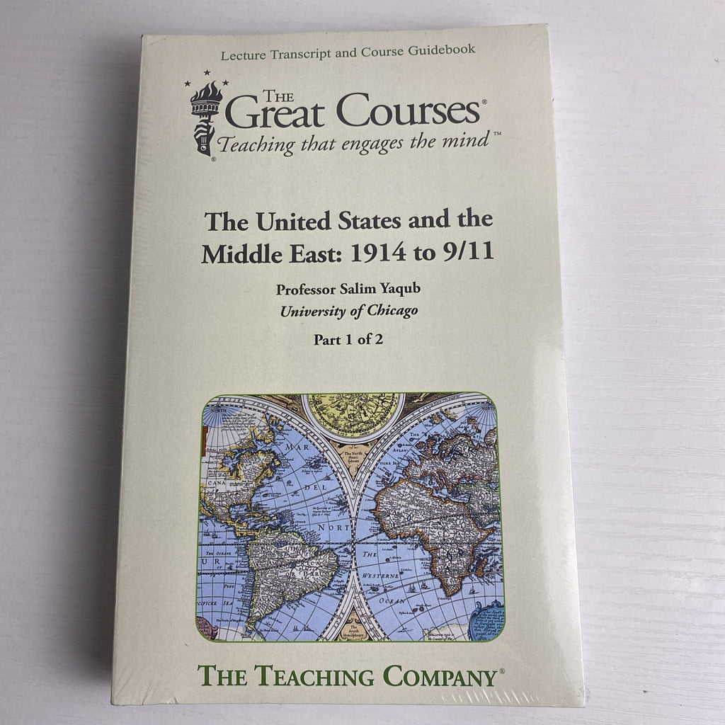 Two factory-sealed DVDs featuring The Great Courses Middle East history series and Wayne Dyer's Tales of Everyday Magic.
